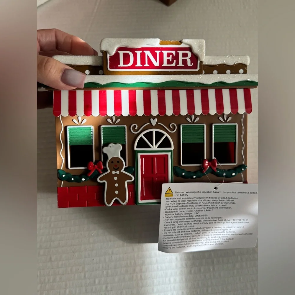 Set of 3 Target Festive Holiday Village BNWT